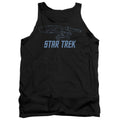 Star Trek Enterprise Outline Tank Top