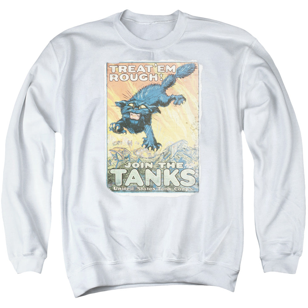 US Army Treat 'Em Rough Crewneck Sweatshirt