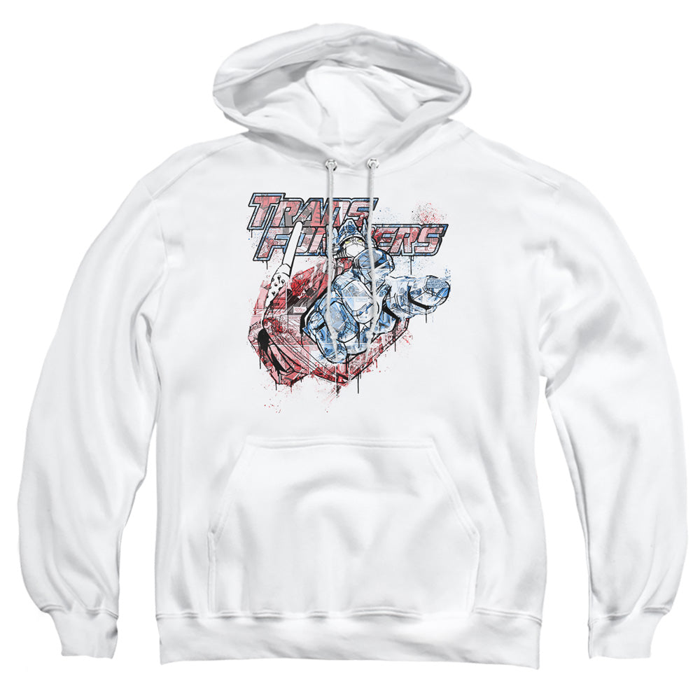 Transformers Spray Panels Pullover Hoodie