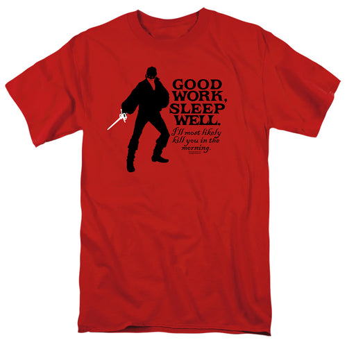 The Princess Bride Good Work Red T-Shirt