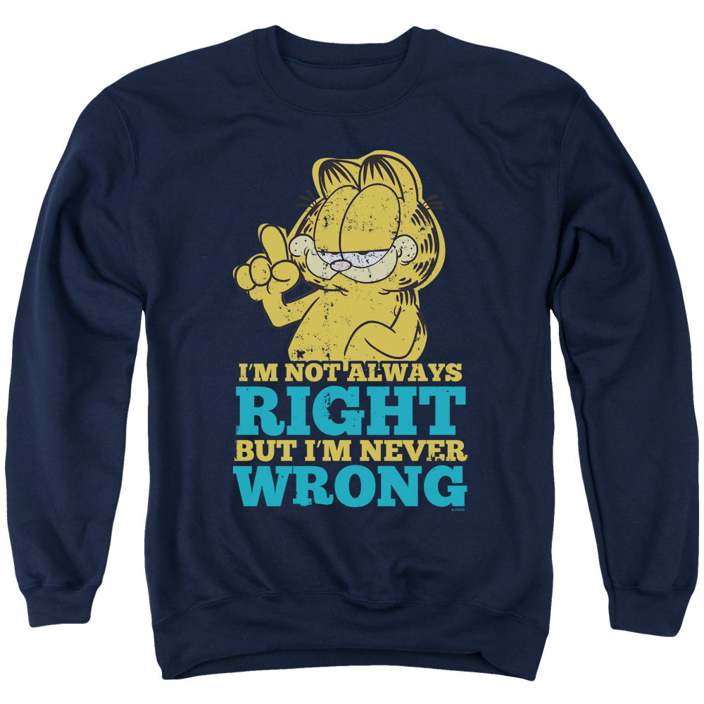 Garfield Never Wrong Crewneck Sweatshirt