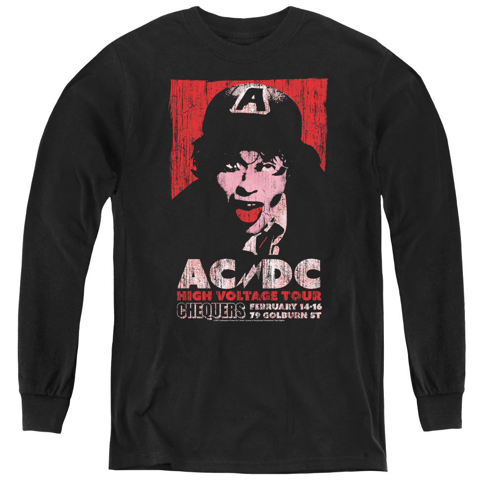 AC/DC High Voltage Live 1975 Youth Long Sleeve T-Shirt