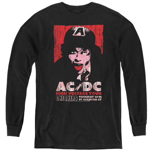 AC/DC High Voltage Live 1975 Youth Long Sleeve T-Shirt