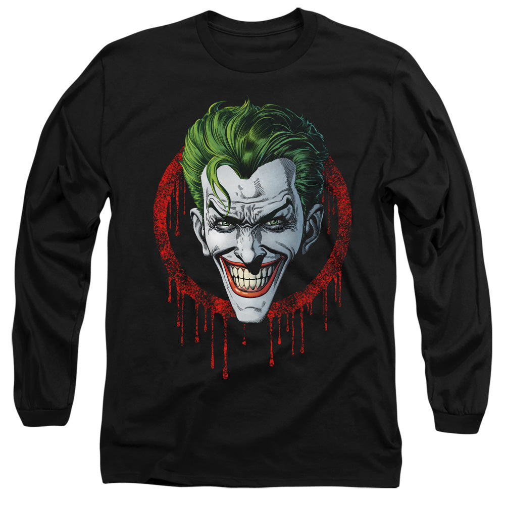 Batman Joker Drip Long Sleeve T-Shirt