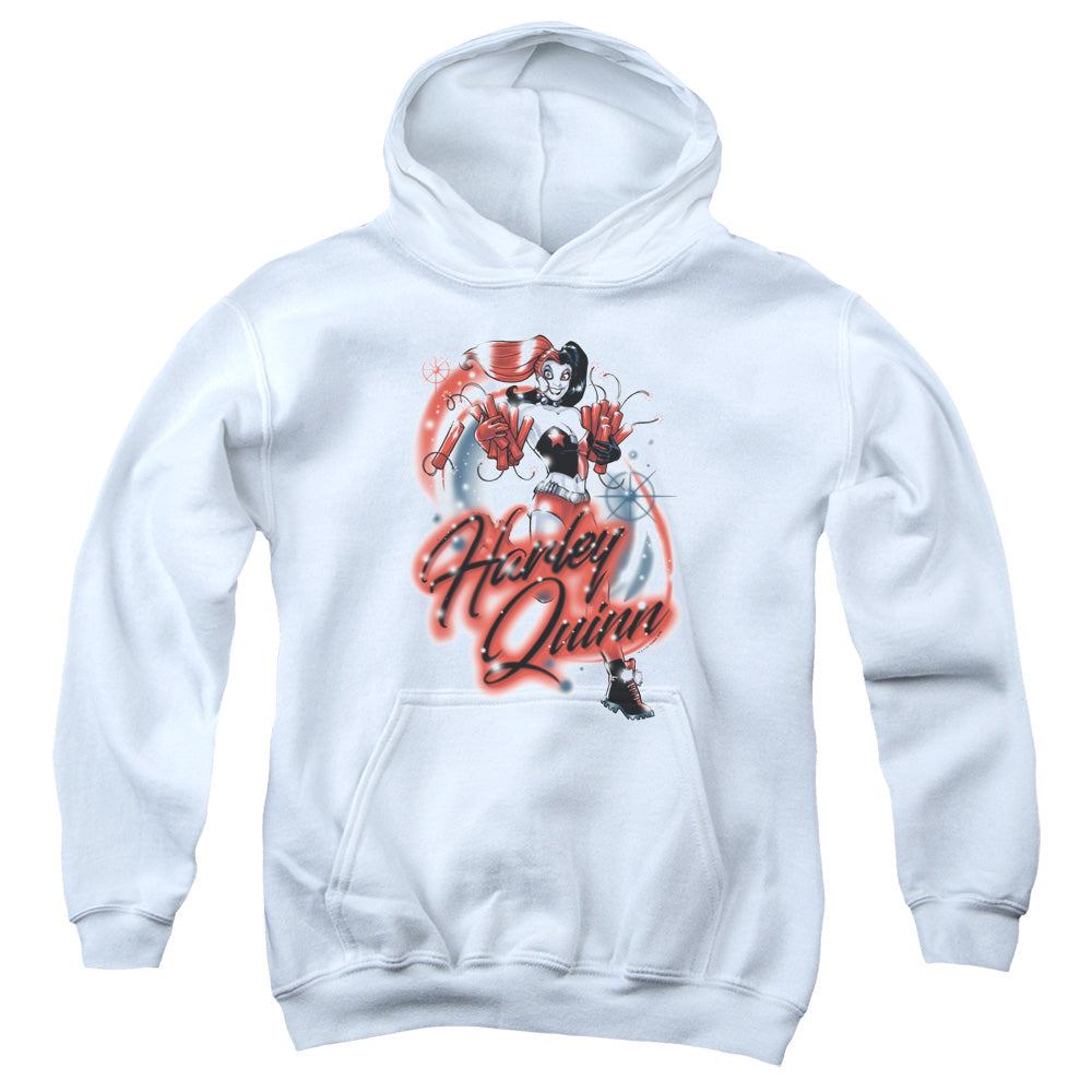 Batman Harley Airbrush Youth Hoodie