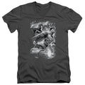 Justice League Atmospheric V-Neck T-Shirt