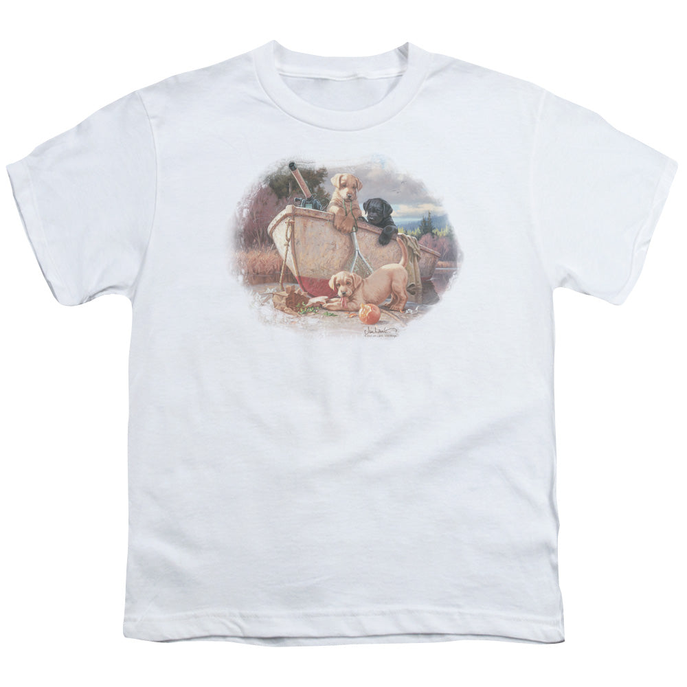 Wild Wings Lunch Break Lab Pups Youth/Toddler T-Shirt