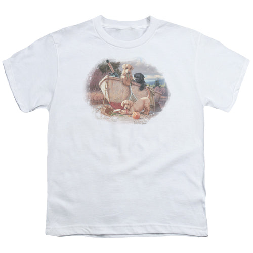 Wild Wings Lunch Break Lab Pups Youth/Toddler T-Shirt