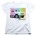Ford Retro Rainbow Womens T-Shirt