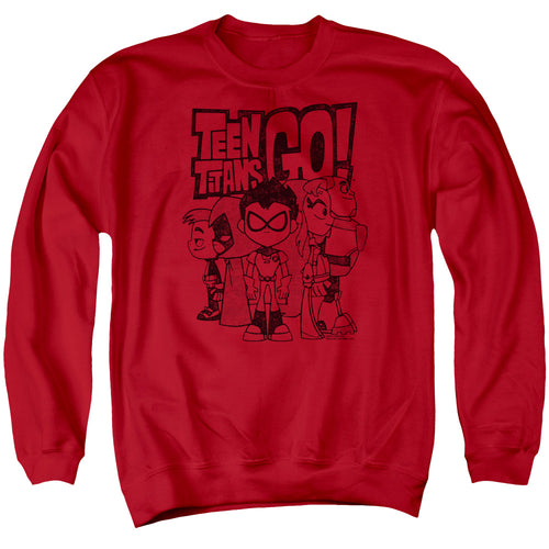 Teen Titans Go! Team Up Crewneck Sweatshirt