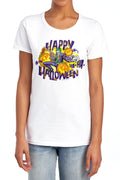 Batman Ha Ha Halloween Womens T-Shirt