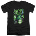 Green Lantern Earth Sector V-Neck T-Shirt