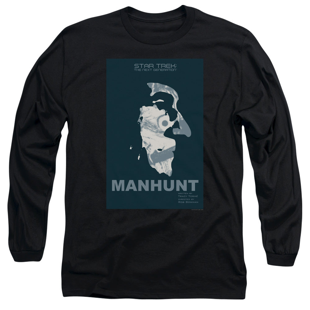 Star Trek Manhunt Black Long Sleeve T-Shirt