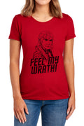 Star Trek Feel My Wrath Womens T-Shirt