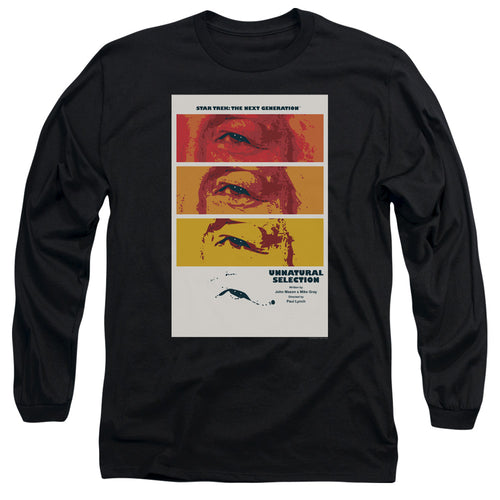 Star Trek Unnatural Selection Black Long Sleeve T-Shirt