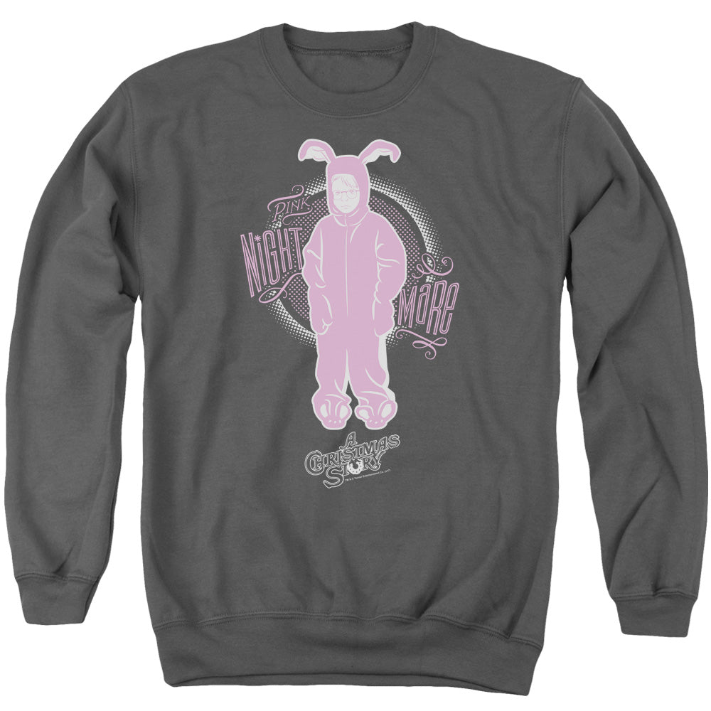 A Christmas Story Pink Nightmare Crewneck Sweatshirt
