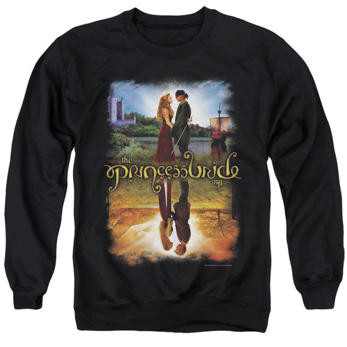 The Princess Bride Poster Reflection Black Crewneck Sweatshirt