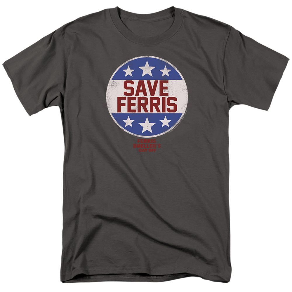 Ferris Bueller's Day Off Save Ferris Badge T-Shirt