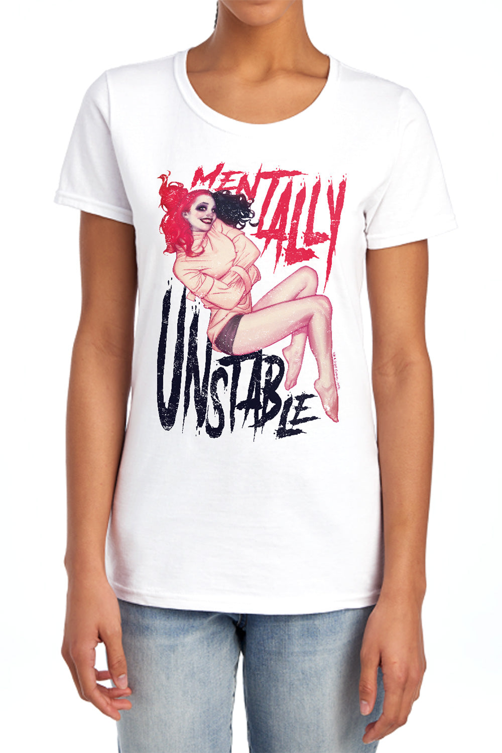 Batman Unstable Womens T-Shirt