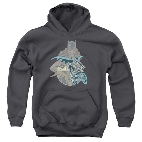 DC Comics Batgirl Biker Youth Hoodie