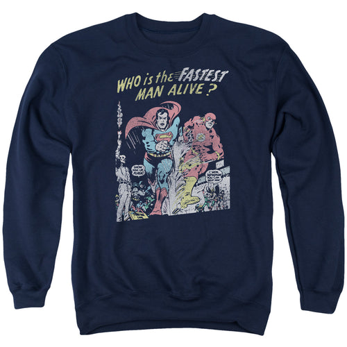 Justice League Fastest Man Crewneck Sweatshirt