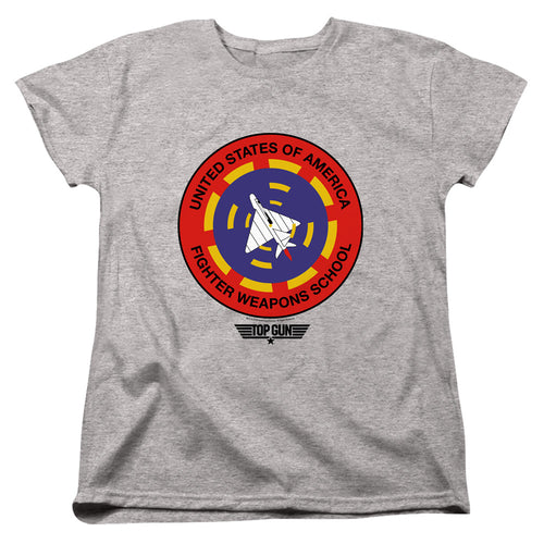 Top Gun Fighter Weapons School Womens T-Shirt