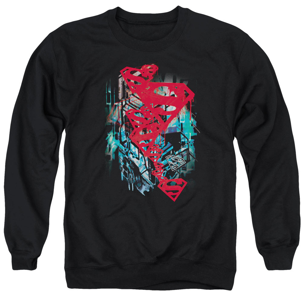 Superman Gritty Crewneck Sweatshirt
