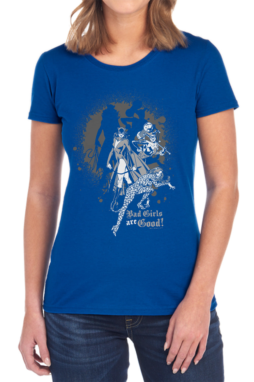 DC Comics Bad Girls Are Good Womens T-Shirt