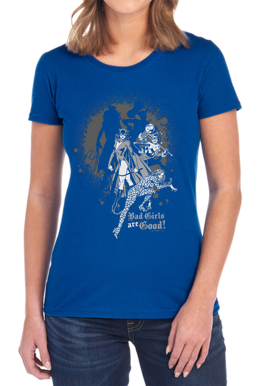 DC Comics Bad Girls Are Good Womens T-Shirt