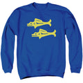 Legends of the Hidden Temple Blue Barracudas Crewneck Sweatshirt