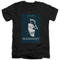 Star Trek Manhunt Black V-Neck T-Shirt