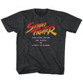 Street Fighter Start Screen Youth/Toddler T-Shirt