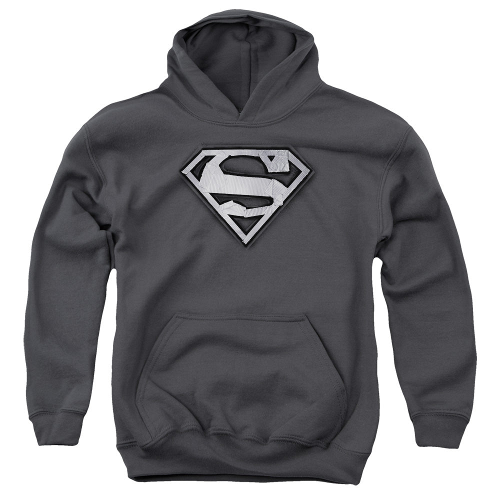 Superman Duct Tape Shield Youth Hoodie