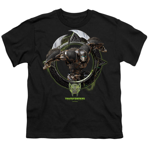 Transformers Optimus Primal Circle Frame Youth/Toddler T-Shirt