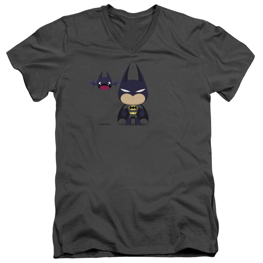 Batman Cute Batman V-Neck T-Shirt