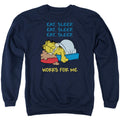 Garfield Works For Me Crewneck Sweatshirt