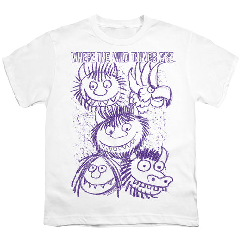 Where the Wild Things Are Wild Things Sketch Youth/Toddler T-Shirt