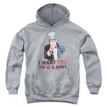 US Army I Want You Youth Hoodie
