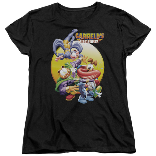 Garfield Tongue Of Doom Womens T-Shirt