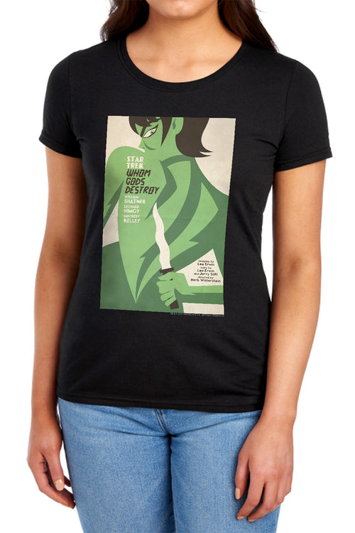 Star Trek Juan Ortiz Whom Gods Destroy Black Womens T-Shirt