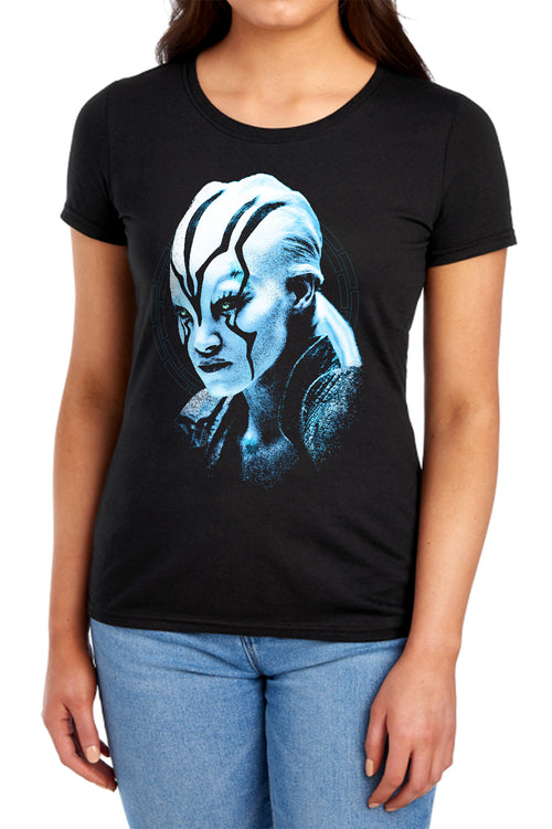 Star Trek Jaylah Burst Womens T-Shirt