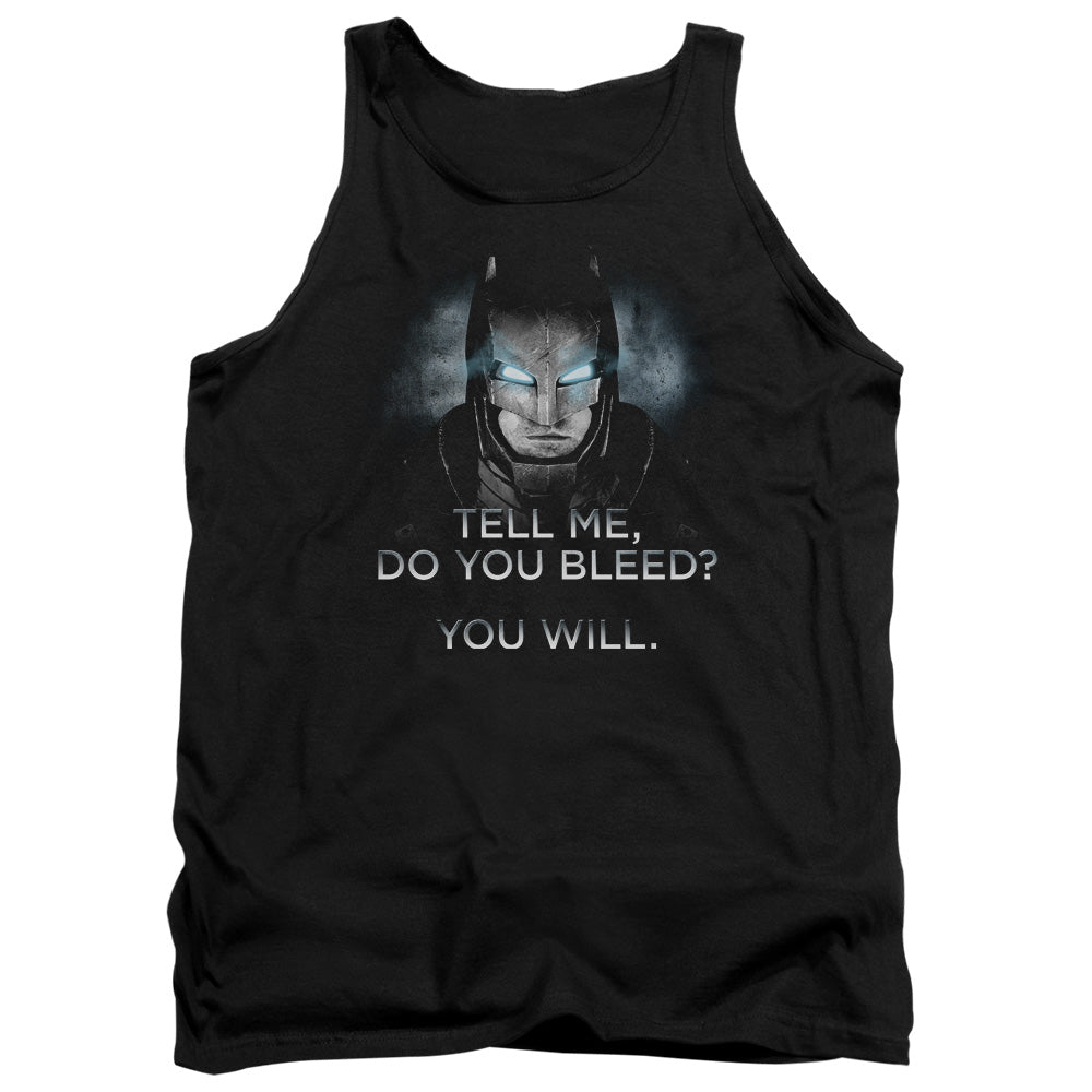 Batman v Superman Do You Bleed Tank Top