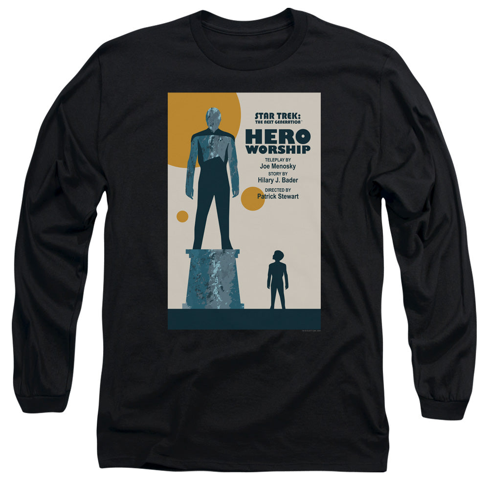 Star Trek Hero Worship Black Long Sleeve T-Shirt