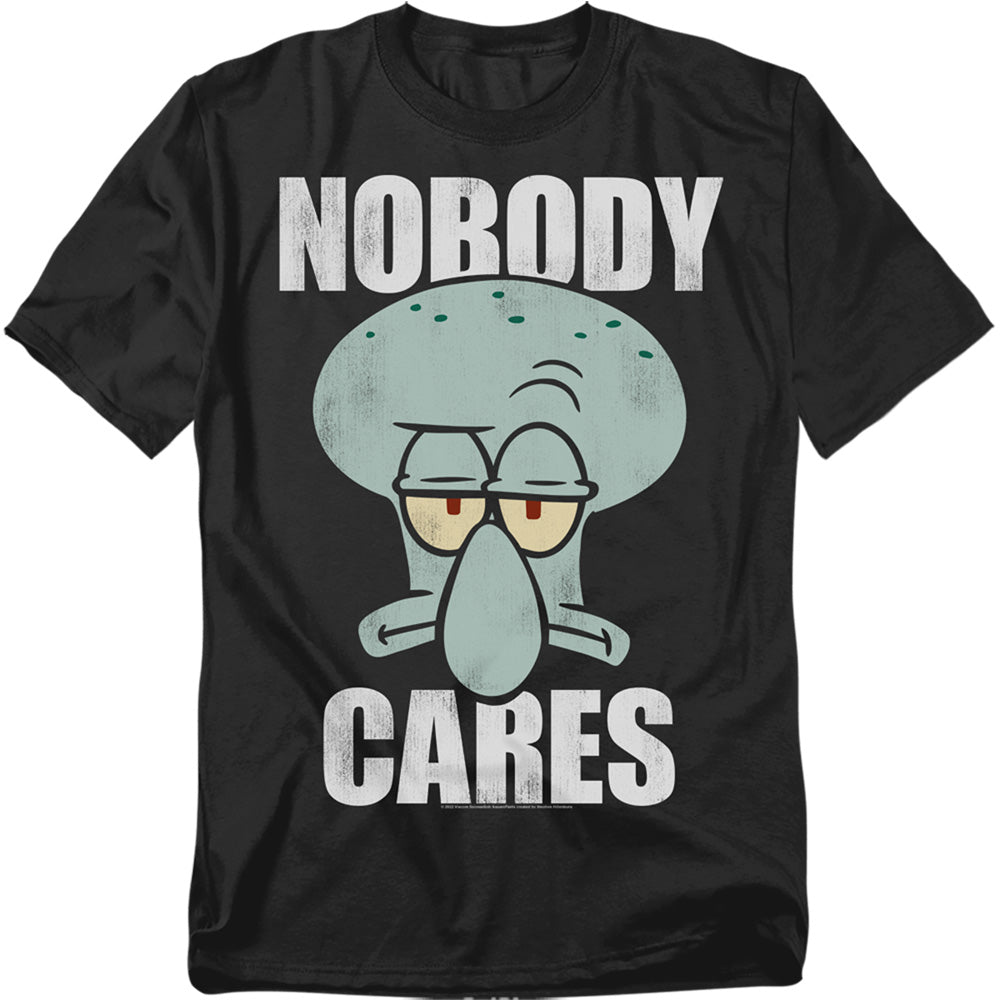 Spongebob Squarepants Nobody Cares Meme T-Shirt