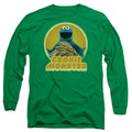 Sesame Street Cookie Iron on Long Sleeve T-Shirt