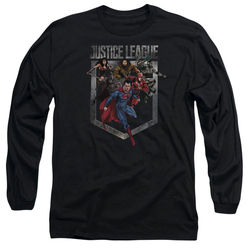 Justice League Charge Long Sleeve T-Shirt