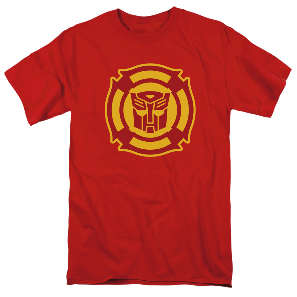 Transformers Rescue Bots Logo Red T-Shirt