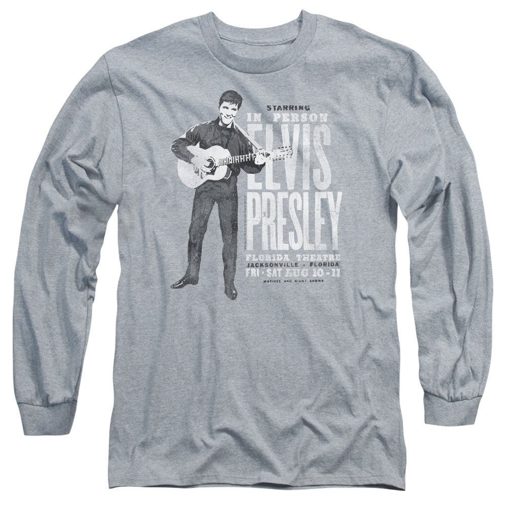 Elvis Presley In Person Long Sleeve T-Shirt