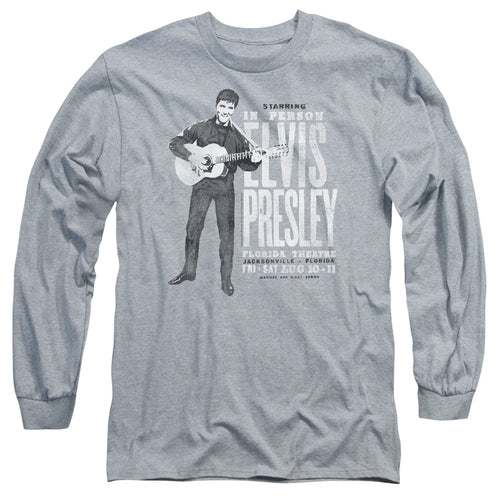 Elvis Presley In Person Long Sleeve T-Shirt