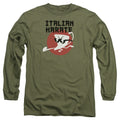 Uncle Grandpa Italian Karate Long Sleeve T-Shirt